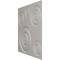 Ekena Millwork 19 5/8in. W x 19 5/8in. H Reece EnduraWall Decorative 3D Wall Panel Covers 2.67 Sq. Ft. WP20X20RECAB - alternate 2